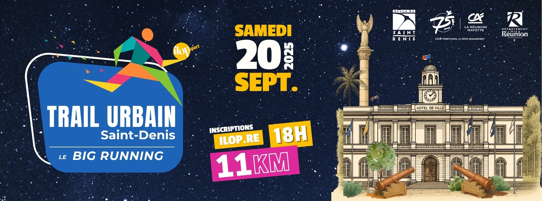 TRAIL URBAIN DE SAINT DENIS