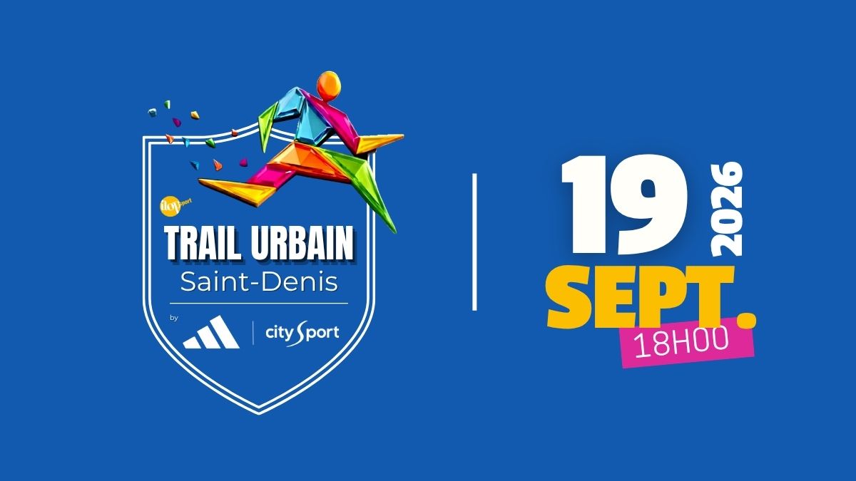Trail Urbain de Saint-Denis, samedi 19 septembre 2026, 18h00